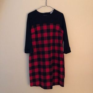 Buffalo plaid boutique dress small